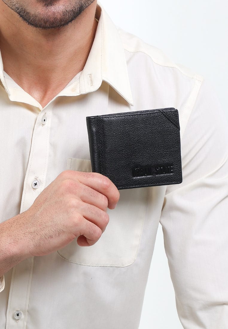 Everyday Leather Clip Wallet - Black