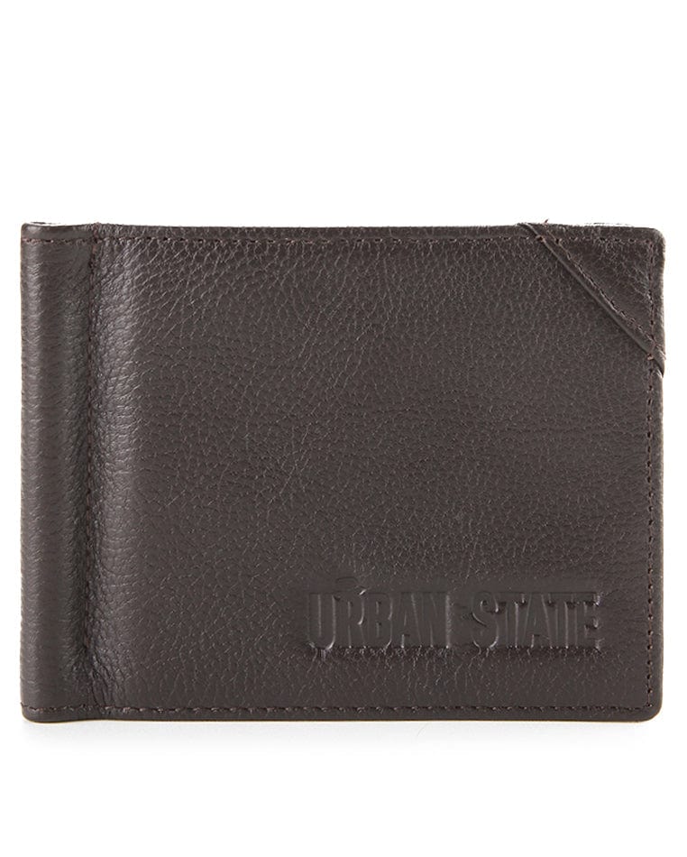 Everyday Leather Clip Wallet - Black