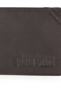 Everyday Leather Clip Wallet - Brown