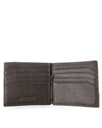 Everyday Leather Clip Wallet - Brown
