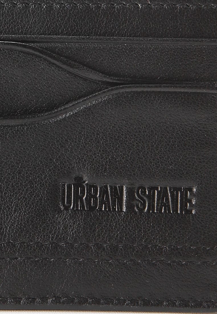 Axis Carry Leather Card Wallet - Black