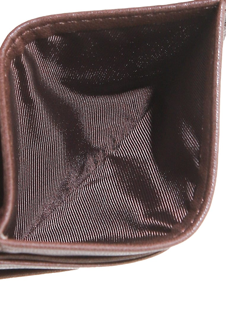 Axis Carry Leather Card Wallet - Brown