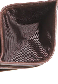 Axis Carry Leather Card Wallet - Brown
