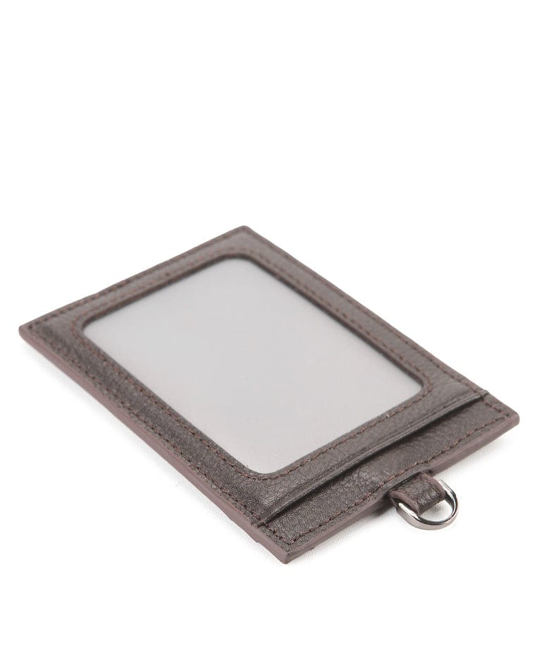 Everyday Carry Leather Card Lanyard - Brown