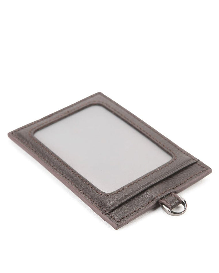 Everyday Carry Leather Card Lanyard - Brown