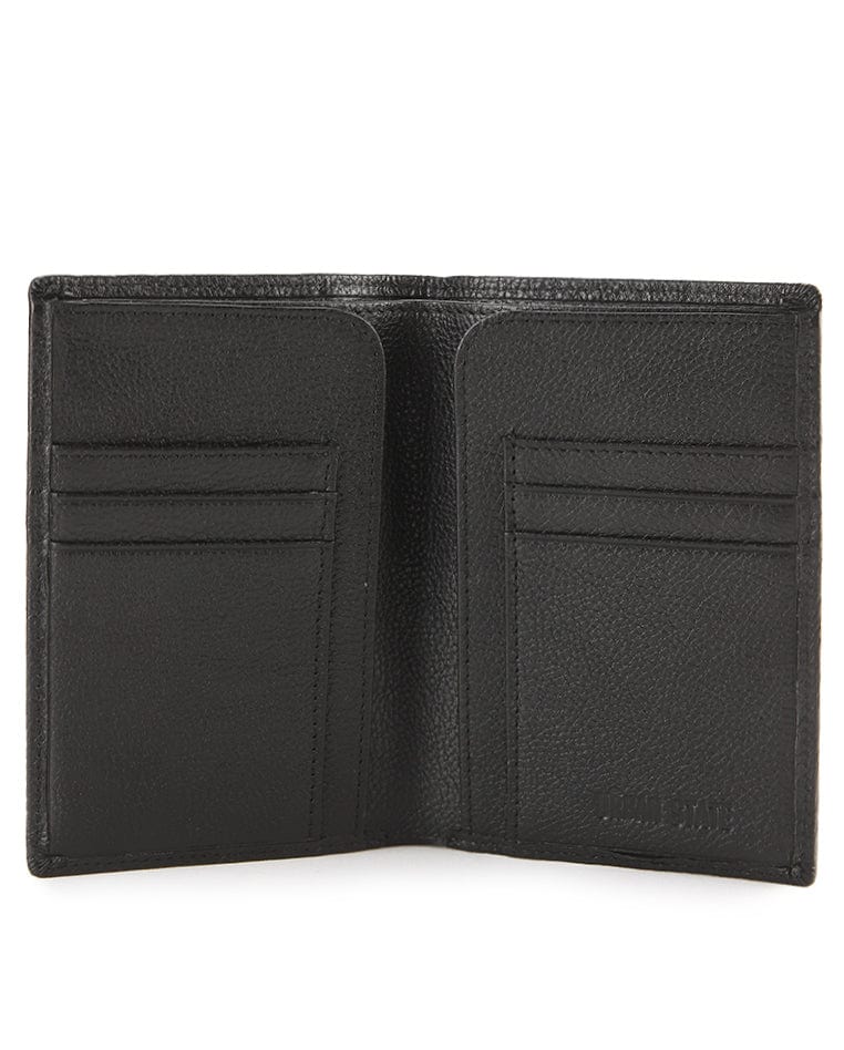 Voyage Leather Passport Case - Black
