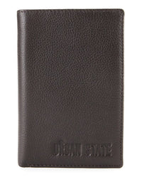 Voyage Leather Passport Case - Black