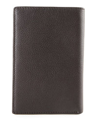 Voyage Leather Passport Case - Brown
