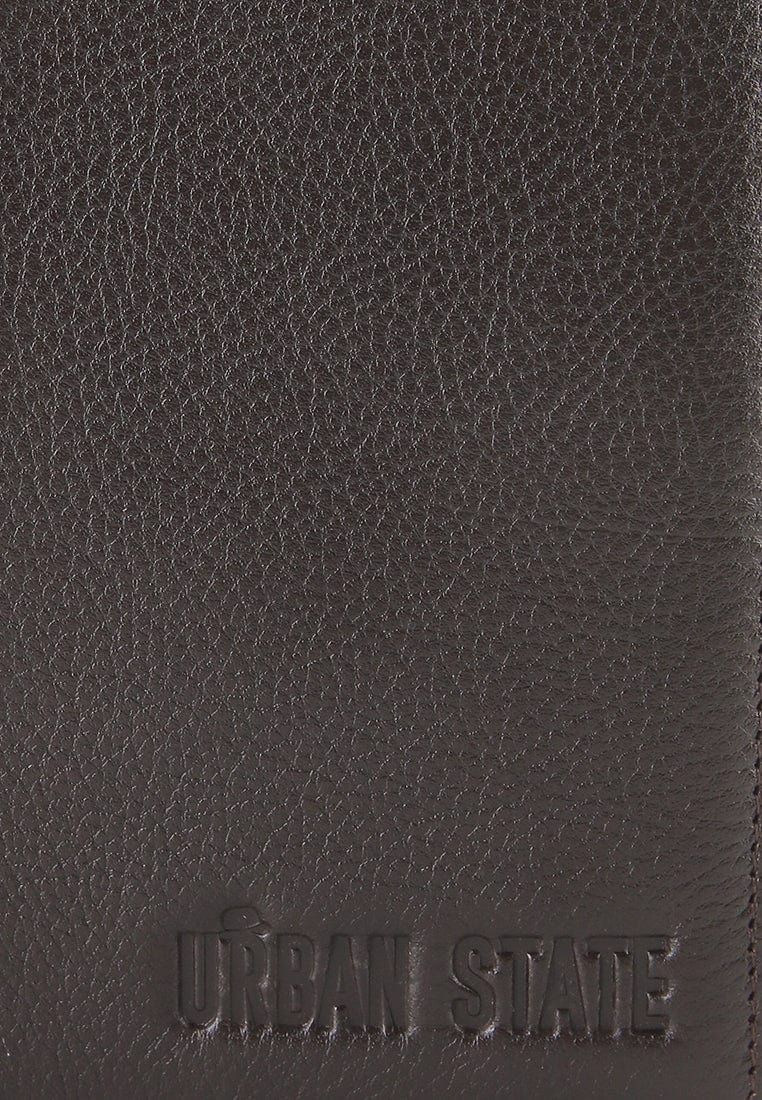 Voyage Leather Passport Case - Brown