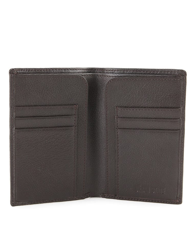 Voyage Leather Passport Case - Brown