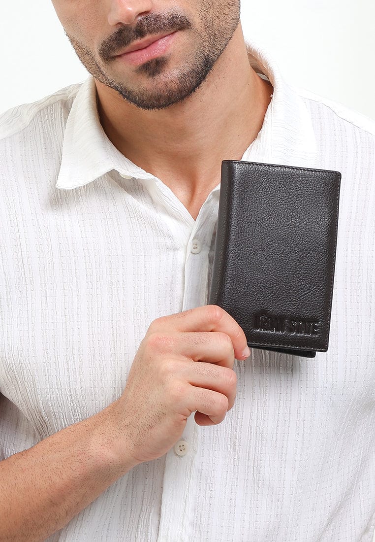 Voyage Leather Passport Case - Brown