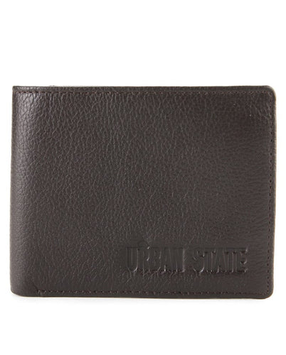 Heritage Fold Leather Wallet - Brown