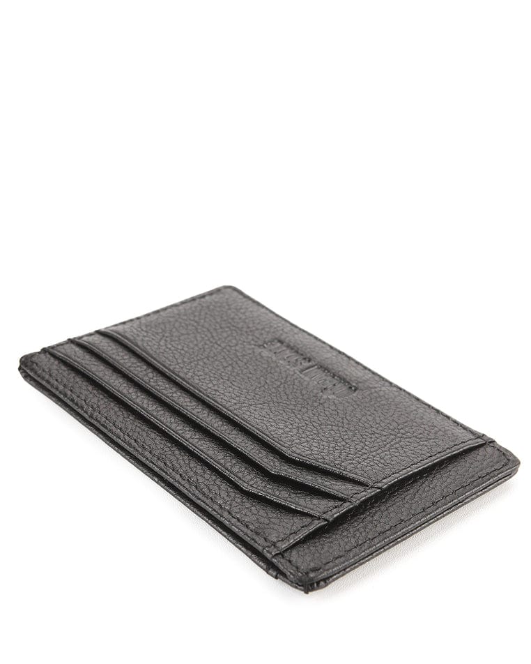 Metro Carry Leather Card Wallet - Black