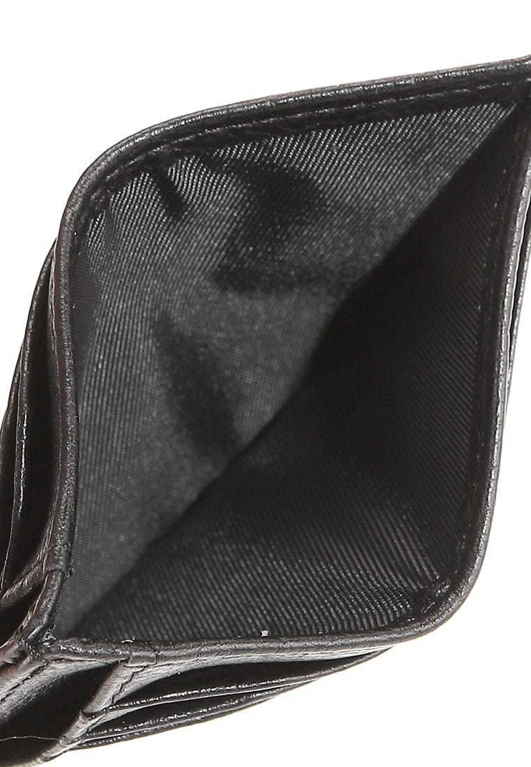 Metro Carry Leather Card Wallet - Black