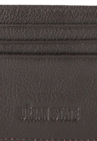 Metro Carry Leather Card Wallet - Brown