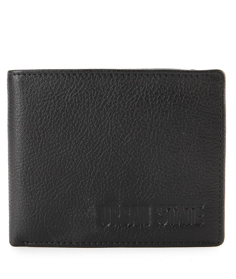 Urban Fold Leather Wallet - Brown