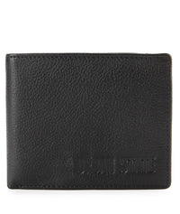 Urban Fold Leather Wallet - Brown