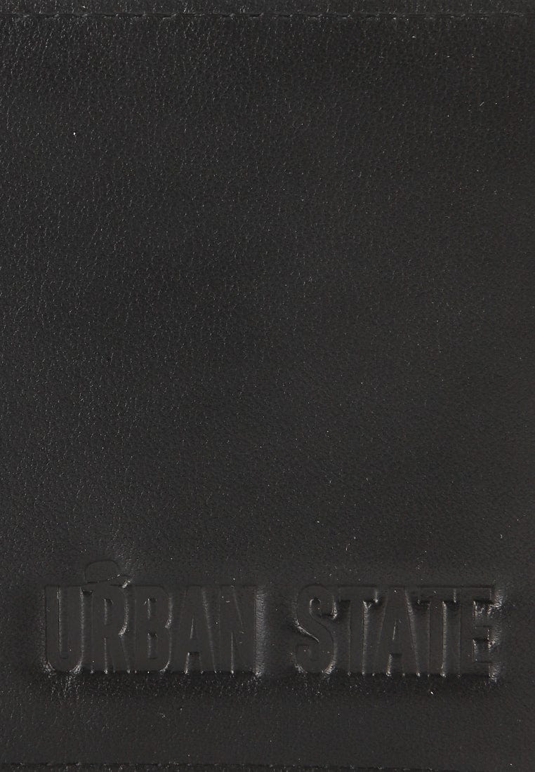 Weekend Fold Leather Wallet - Black