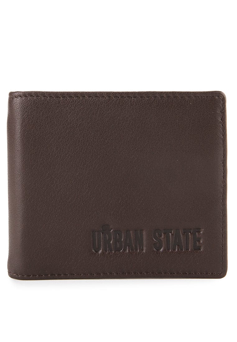 Weekend Fold Leather Wallet - Black