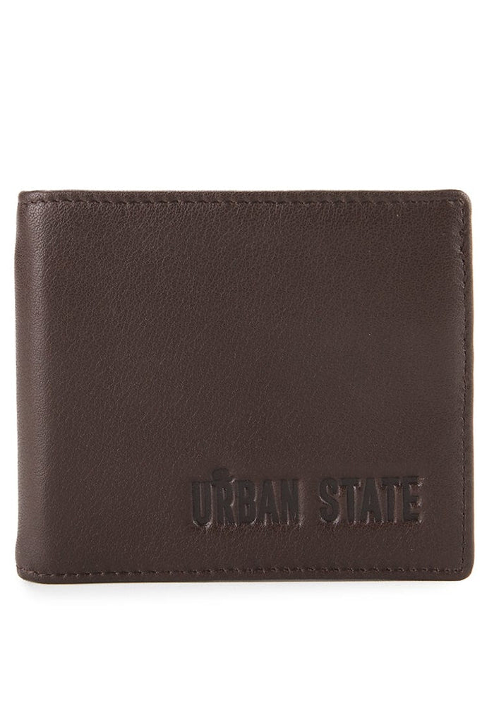 Weekend Fold Leather Wallet - Brown