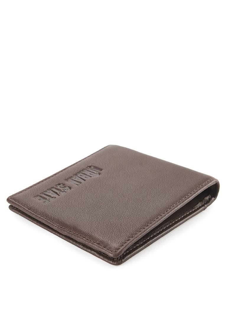 Weekend Fold Leather Wallet - Brown