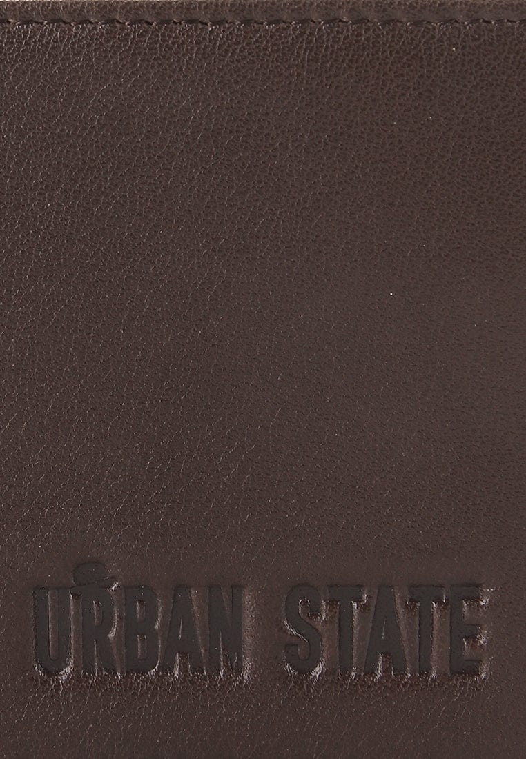 Weekend Fold Leather Wallet - Brown