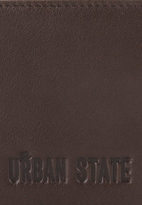 Weekend Fold Leather Wallet - Brown