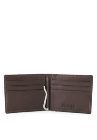 Weekend Fold Leather Wallet - Brown
