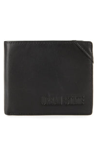 Everyday Fold Leather Wallet - Brown
