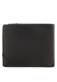 Everyday Fold Leather Wallet - Black