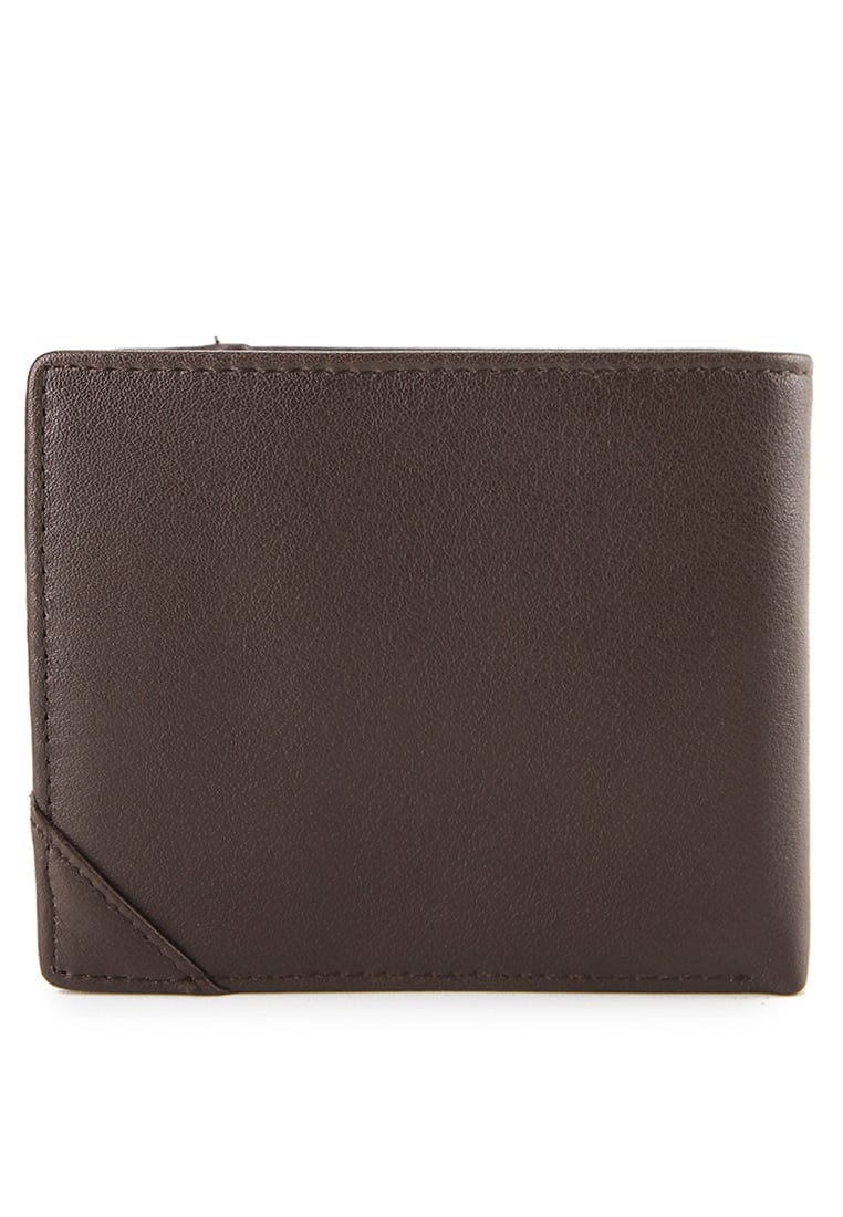 Everyday Fold Leather Wallet - Brown