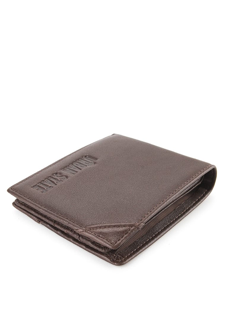 Everyday Fold Leather Wallet - Brown