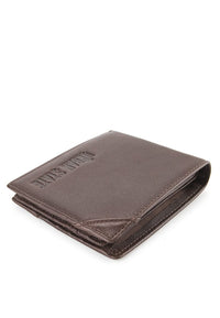 Everyday Fold Leather Wallet - Brown