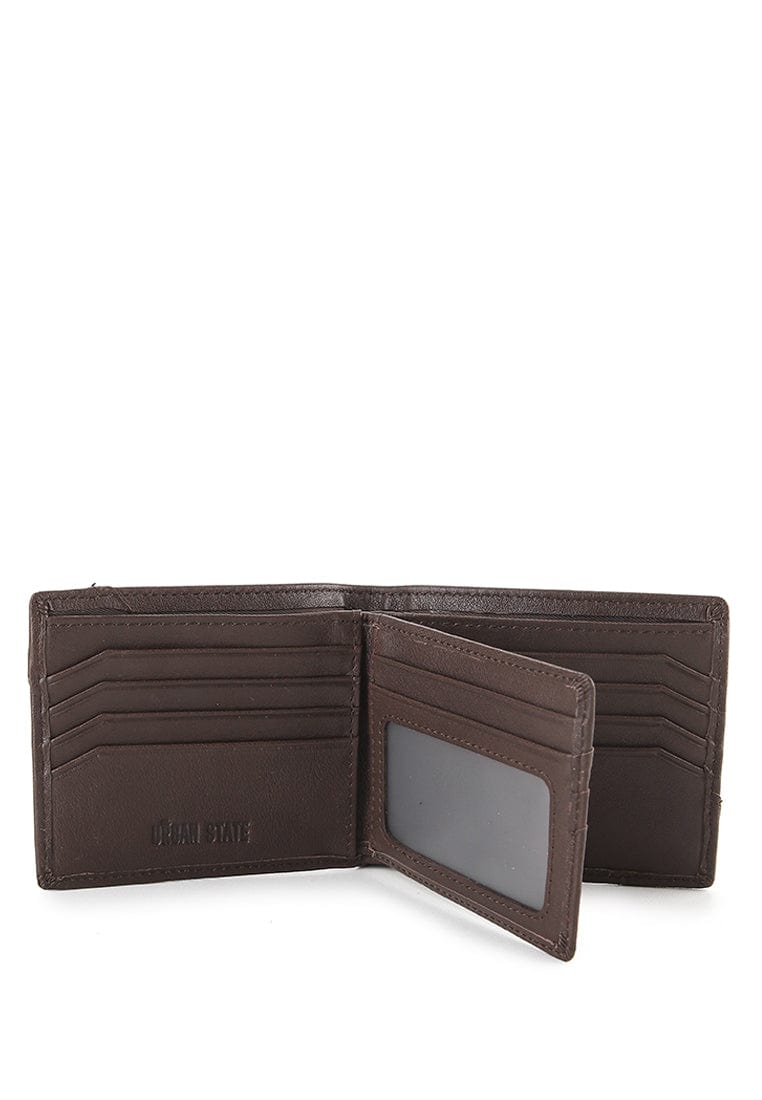 Everyday Fold Leather Wallet - Brown