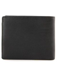 Metro Fold Leather Wallet - Black