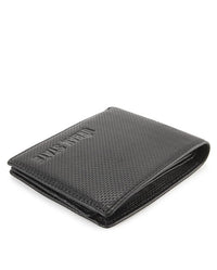 Metro Fold Leather Wallet - Black
