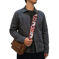 Vertex Tali Strap Tas - Adjustable Bag Shoulder Strap - Red White