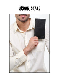 Weekend Long Leather Wallet - Black
