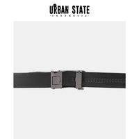 Align Auto Top Grain Leather Belt - Black