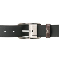 Casual Lux Pin Buckle Top Grain Leather Belt - Brown