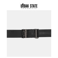 Edge Auto Top Grain Leather Belt - Black