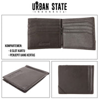 Everyday Leather Clip Wallet - Black