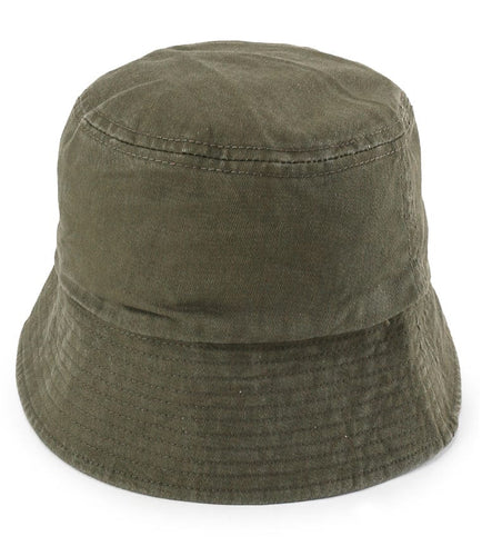 Everyday Cotton Bucket Hat - Army