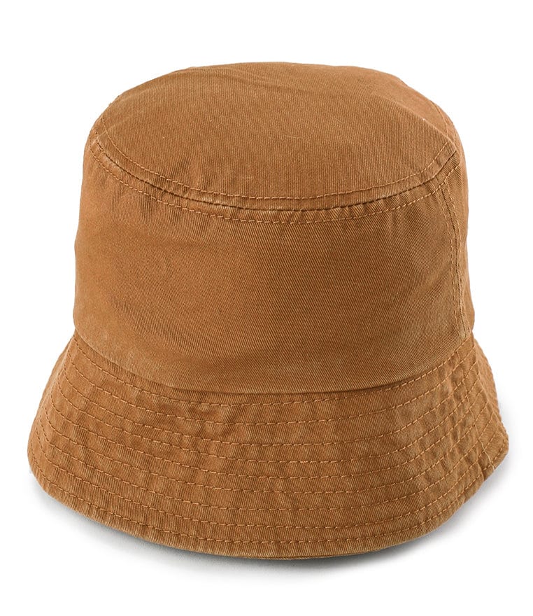 Everyday Cotton Bucket Hat - Brown