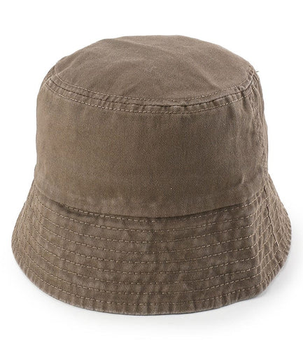 Everyday Cotton Bucket Hat - Grey