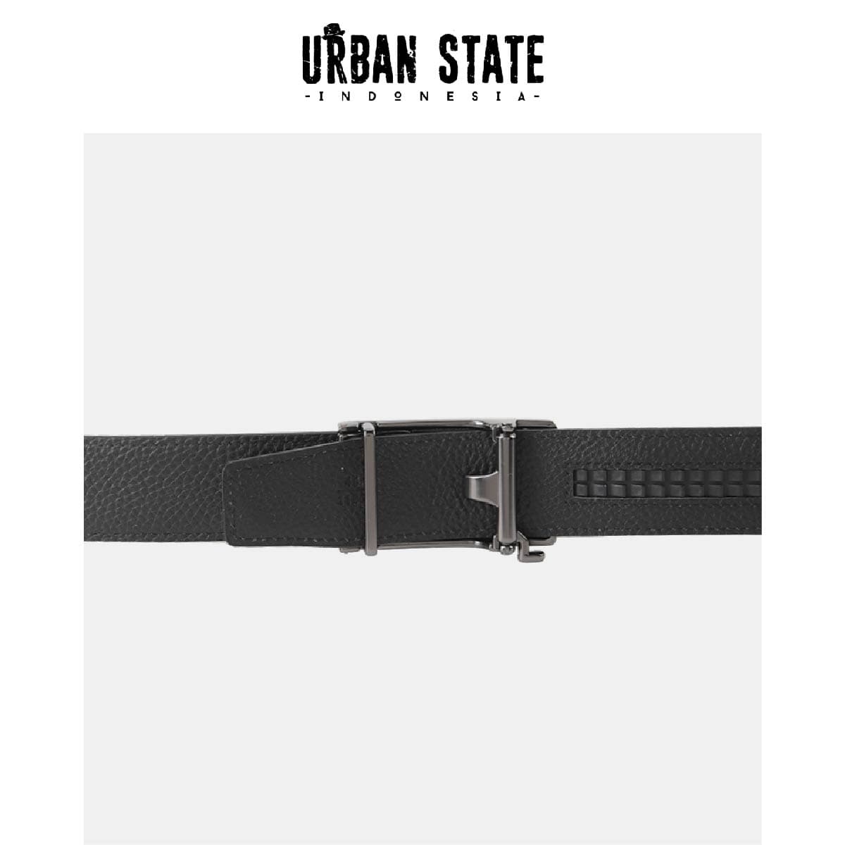 Latch Auto Top Grain Leather Belt - Brown