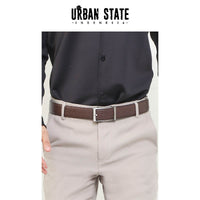 Latch Auto Top Grain Leather Belt - Brown