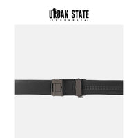 MonoTrack Auto Top Grain Leather Belt - Black