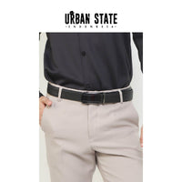 MonoTrack Auto Top Grain Leather Belt - Black