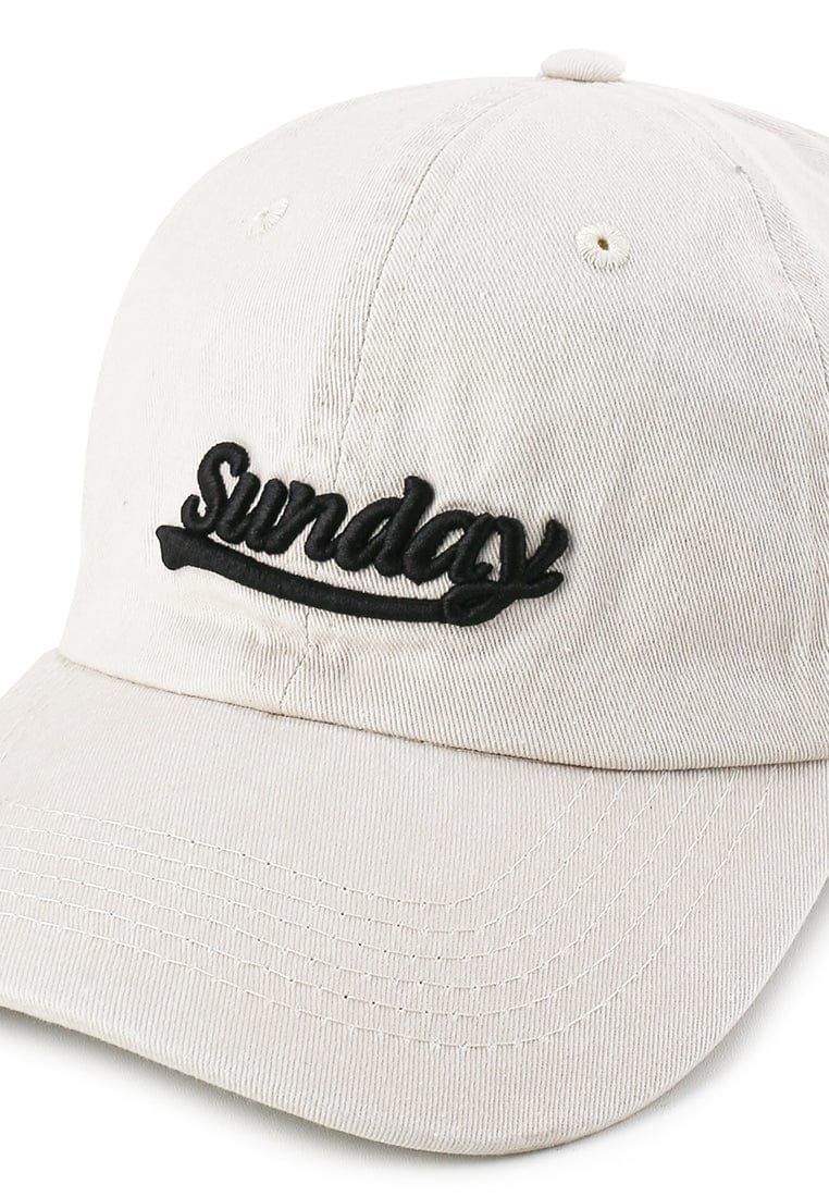 Sunday Baseball Cap - Cream